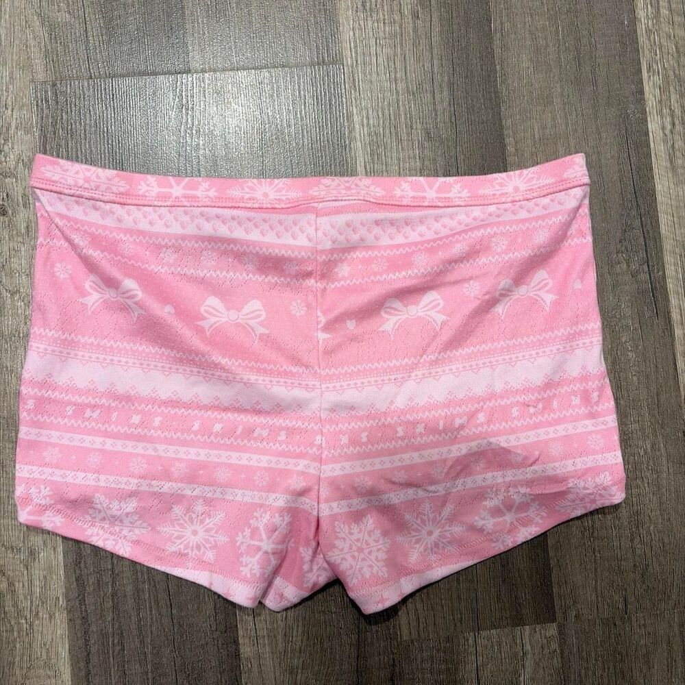 Brand New With Tags Skims Logo Plush Pointelle Lounge Shorts - Picture 4 of 4